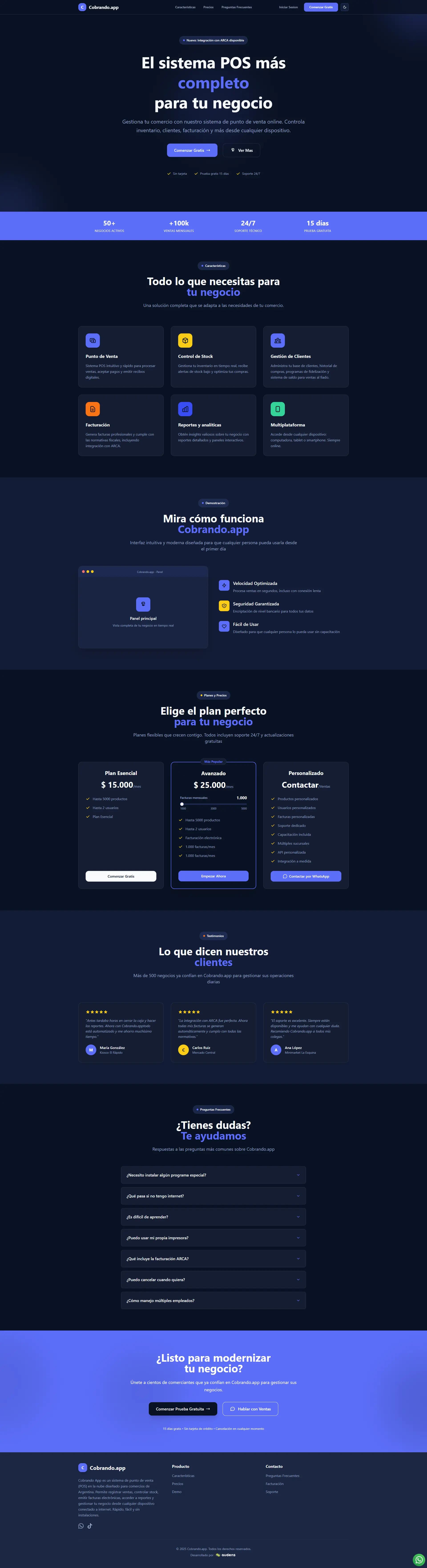 Cobrando App